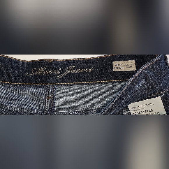 Mavi Dark Wash Molly Straight Stretch Jeans NWT - Picture 2 of 11